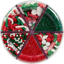 Wilton 6-Cell Traditional Holiday Sprinkles