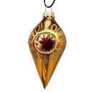 Krebs Value Glass Ornament 4 pack - Vintage Teardrop Reflectors