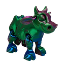 Daisy The Dairy Cow  - Metallic Color