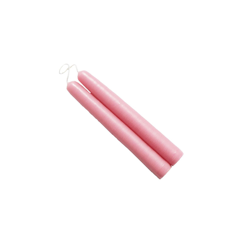Mole Hollow Taper Pair (Dusty Rose) - - The Country Christmas Loft