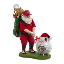 Fabriche Golfer Santa With Oversized Golf Ball - Christmas >> Figurines >> Santa Claus - by Kurt Adler
