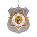 Police Badge Hallmark Ornament
