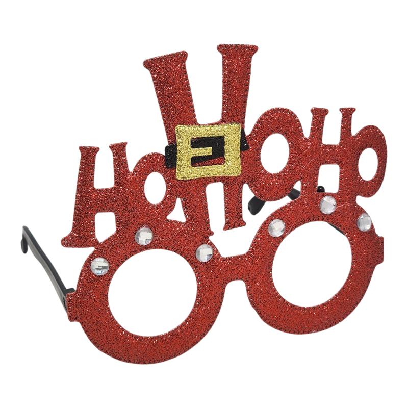 Christmas Decorator Eyeglasses - Ho Ho Ho