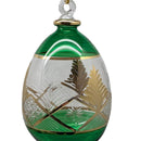 Emerald Heritage Teardrop Perfume Bottle Ornament