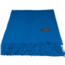 Ocean Blue Cashmere Scarf