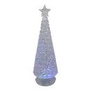 Water Globe Christmas Tree Light - Honeycomb Branches