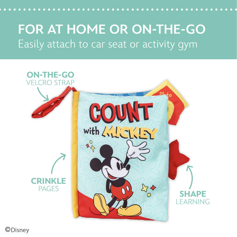 Disney - Count with Mickey Mouse Deluxe Soft Book
