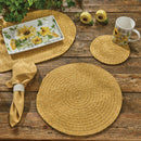 Spice Bin Braided Placemat - Cumin