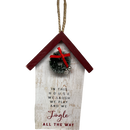 Jingle All The Way Wooden Ornament