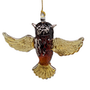 Egyptian Blown Glass Ornament - Owl - Christmas >> Ornaments >> Egyptian Glass - by Egyptian Museum - view 5
