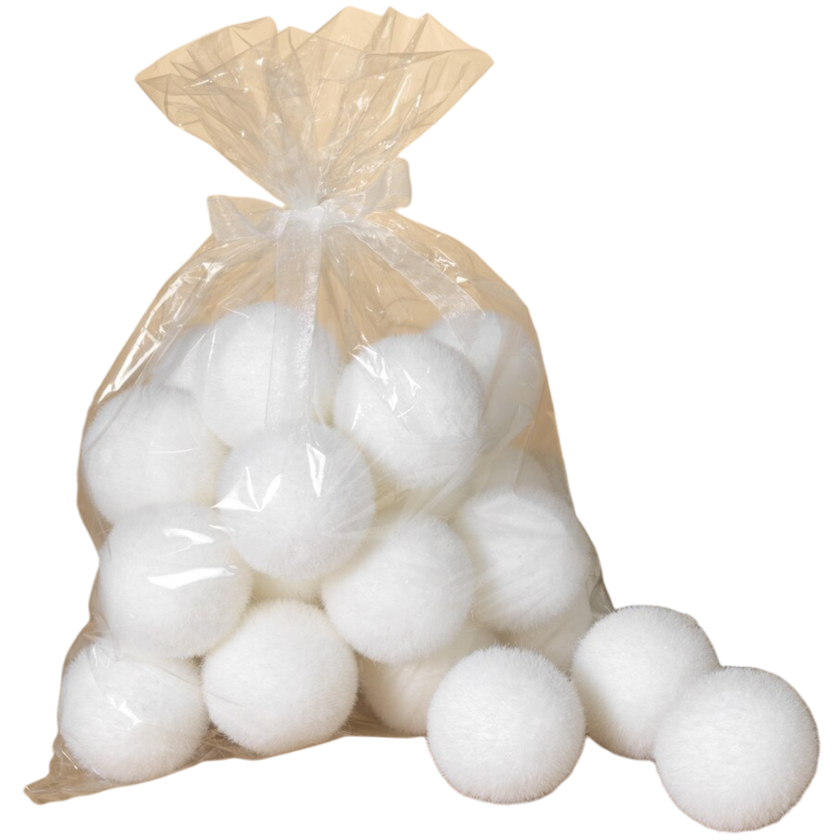 24-Pack Realistic Winter Snowballs | Christmas Decoration – The Country ...