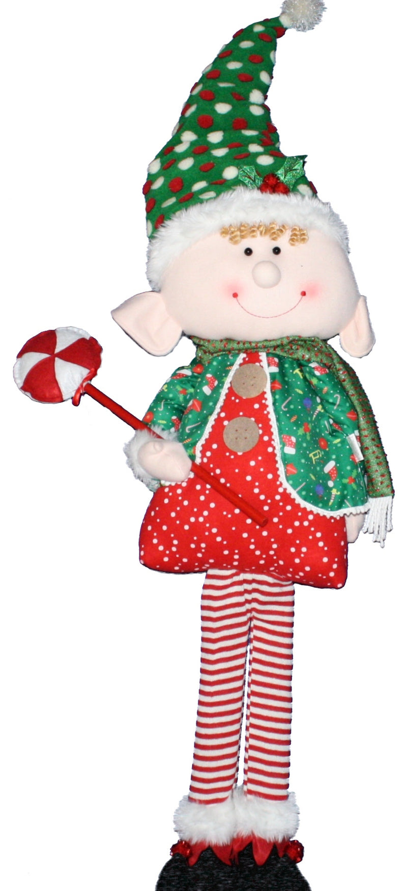 Jumbo Plush Standing Elf -