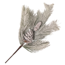 Frosted Pine and Pinecone Decorative Pick - 27 Inches