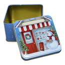 Festive Snowman Treat Tin - 4 Inch - Gift Shoppe >> Gift Wrap - by Alef - view 2