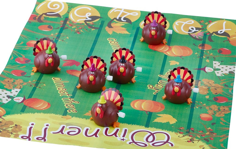Racing Turkey Gold Party Crackers