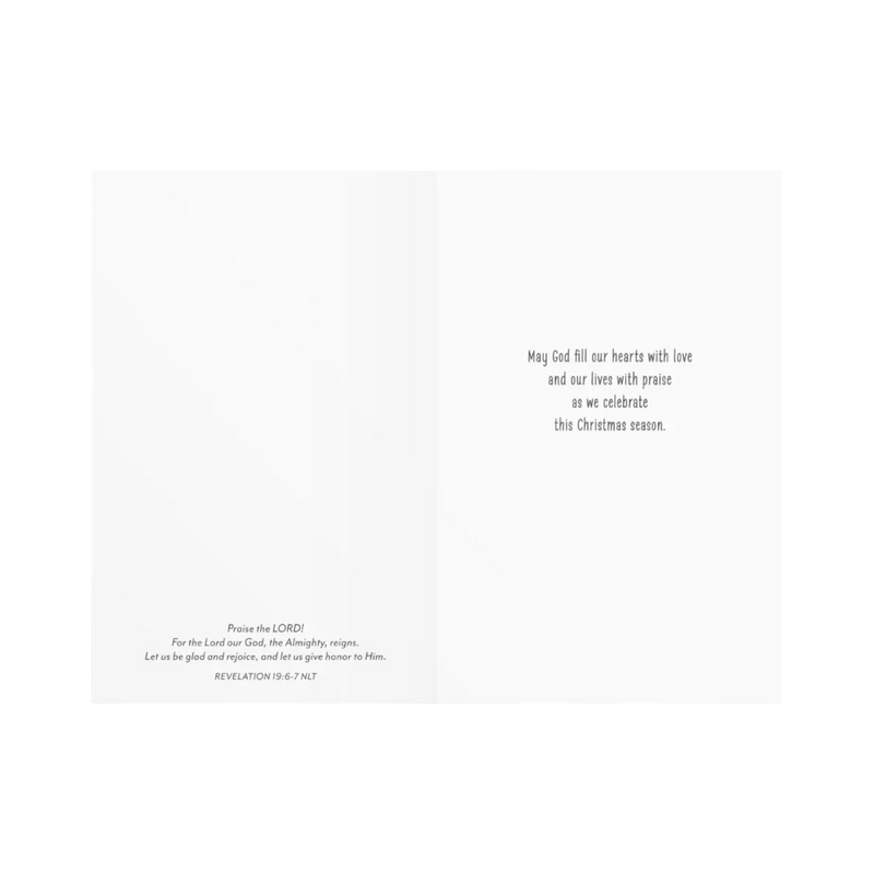 Let Us Be Glad and Rejoice - 18 Christmas Boxed Cards and Envelopes