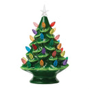 Lighted Ceramic Christmas Tree - 13 inch - Christmas >> Decor - by Enesco - view 4
