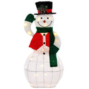 36" LED Light-Up Animated Snowman Lawn Decor