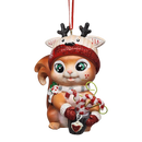 Festive Squirrel Ornament - Approximately 4 Inches - Christmas >> Ornaments >> Animals - by Kurt Adler