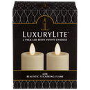 LED Resin Votive Candles with Moving Flickering Flame