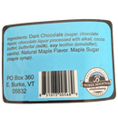 Burke Bark - Dark Chocolate Sweet Maple