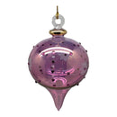 Amethyst Sparkle Ornament with Crystal Chatons