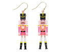Pink Nutcracker Earrings