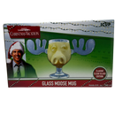 Christmas Vacation Griswold Clear Glass Moose Mug 8 oz