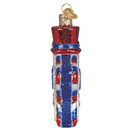 USA Star Glass Ornament - Christmas >> Ornaments >> Novelty - by Old World Christmas - view 2