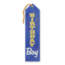 Birthday Boy Award Ribbon - Gift Shoppe >> Novelty - by Beistle