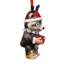 Adorable Christmas Raccoon Ornament - Approximately 4 Inches - Christmas >> Ornaments >> Animals - by Kurt Adler - view 4