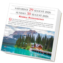 1,000 Places to See Before You Die Page-A-Day Calendar 2026: A Year of Travel