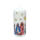 Christmas Nativity Pillar Candle - Home & Living >> Candles >> Pillar - by Alison Gardner