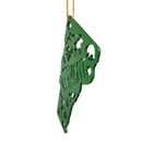 Cutout Metal Vermont Ornament