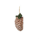 Highland Glen Pinecone Cardinal Ornament