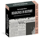 New York Times Headlines in History Page-A-Day Calendar 2026