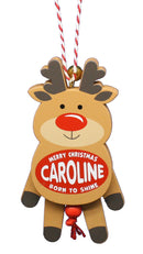 Dancing Wooden Ornament (A - D) -