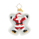 Christopher Radko Little Gem Glass Ornament - Snow Angel Duo