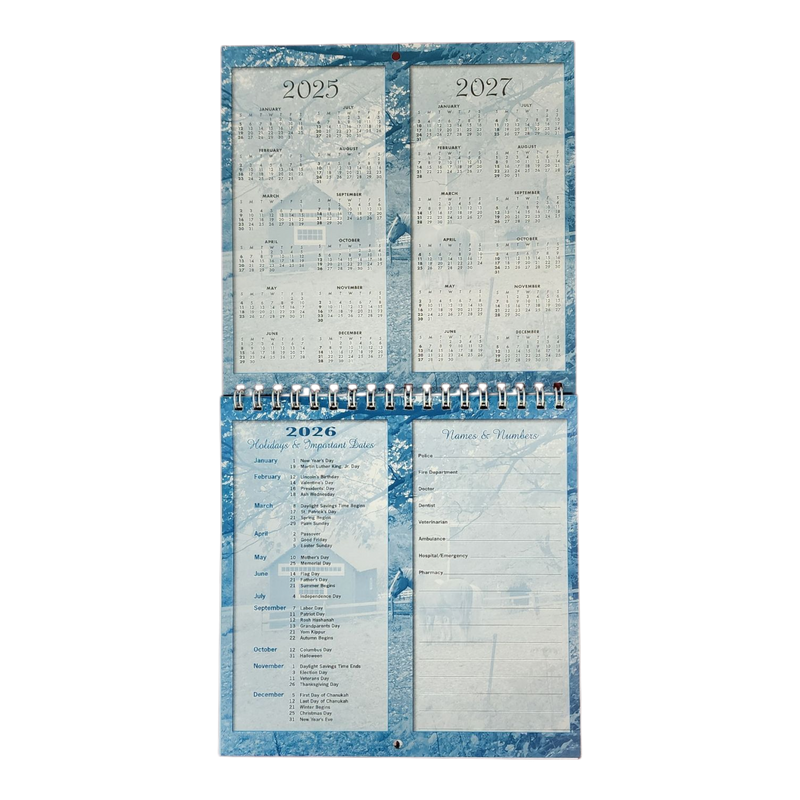 Vermont 2026 Mini Wall Calendar