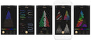 Twinkly 1000-Light RGB LED Light Pole Tree (Generation II)