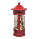 Magical Santa WaterGlobe Vintage Mailbox