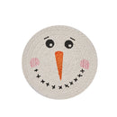 Mr Snow Printed Braided Trivet - Housewares >> Linens >> Accessories - by Park Designs