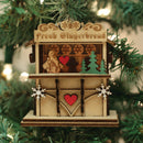 Gingerbread Market  Ginger Cottage Collection - Christmas >> Ornaments >> Geographic - by Old World Christmas - view 2