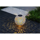 The Alabaster White Solar Garden Sphere - Home & Living >> Garden - by Gerson - view 2
