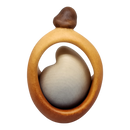 Modern Style Holy Family - Nesting Nativity - Color - 6 Inch