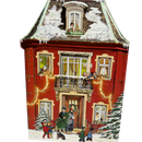 Diecut Red House  Advent Card With Envelope