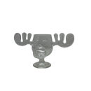 Christmas Vacation Griswold Clear Glass Moose Mug 8 oz