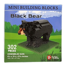 Mini Building Blocks - Black Bear