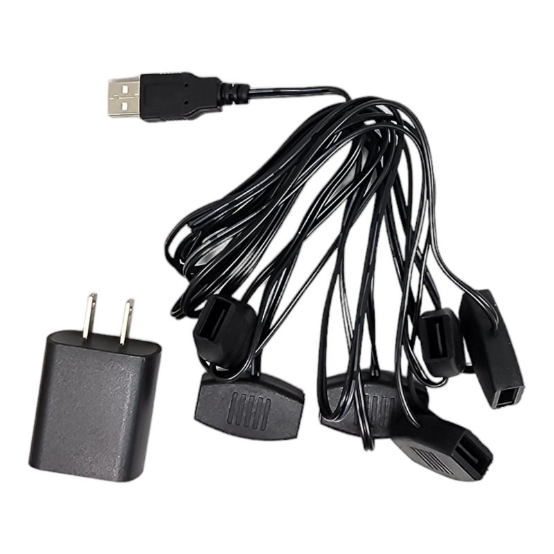 USB Extension Cord With Mulitple Outlets - 12 Outlets