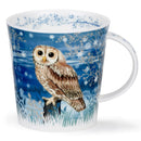 Cair Dunoon Tawny Owl Full Moon Owl  Bone China Mug